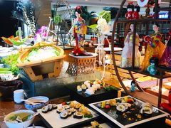 自助取餐区-景园假日酒店-自助餐厅(城阳店)