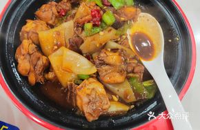 Chicken Stew with Rice Noodles