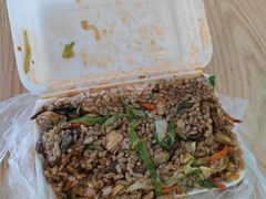 鸡肉尖肝炒饭-老婆婆炒饭(小白楼1902欧式风情街店)
