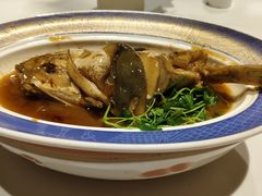 秧草鲍汁巴鱼-酒蜻蜓·庭院私房菜(天元东路店)