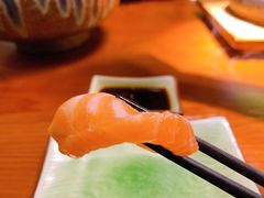 三文鱼刺身-鳗鱼家·深夜食堂(军博店)
