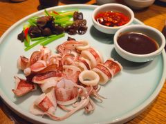 水煮鲜鱿-八闽饭店闽南小镇(铁西店)