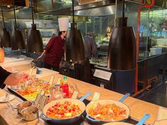 -大中华希尔顿酒店-念自助餐·海南美食·三文鱼