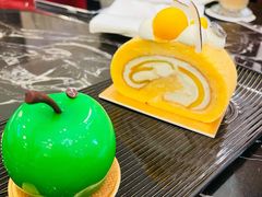 青苹果慕斯-Salon de The de Joel Robuchon(外滩18号店)