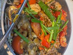 -贵州辣子鸡番茄鸡