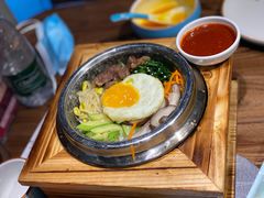 -明洞阿姨·韩式酱蟹烤肉·创意料理(三元桥店)