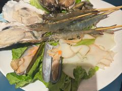 -邹开喜·小海鲜醉鸡煲·潮汕鲜切牛肉店(襄阳北路店)