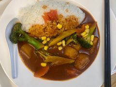 什锦蔬菜咖喱饭-交通大学（闵行校区）-第二餐饮大楼