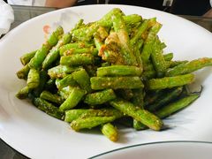 咸蛋黄四季豆-祥云精致湘菜馆(东1时区店)