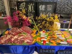 -海口绿发希尔顿酒店-田园汇自助餐·三文鱼·海鲜