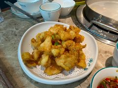 椒盐鱼腩-淘米捞·米汤脆鲩鱼火锅(福田皇岗店)