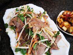 葱拌羊肉-莒县世起全羊馆(塔桥人家店)