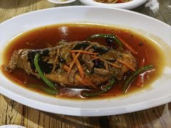 烧汁碟鱼-一盏明灯全素斋(殊像寺店)