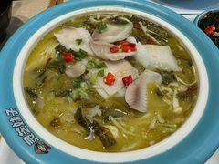 酸菜鱼米线-灵芝妹子海鲜米线(劳动公园店)