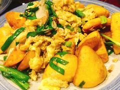 虾酱炒窝头-小铫鸡汤