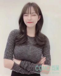 点击看大图 -COMO SALON 烫染可茉发型