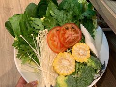 蔬菜拼盘-蜀留香火锅·始于1999·原四川老火锅(白堤路店)