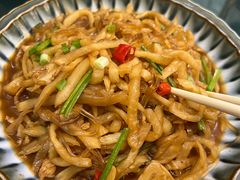 酸萝卜炒粉-君霖海鲜私房菜(春柳店)