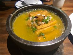 石锅金瓜手工豆腐-铁道茶苑.色稷餐厅(莲花南路店)