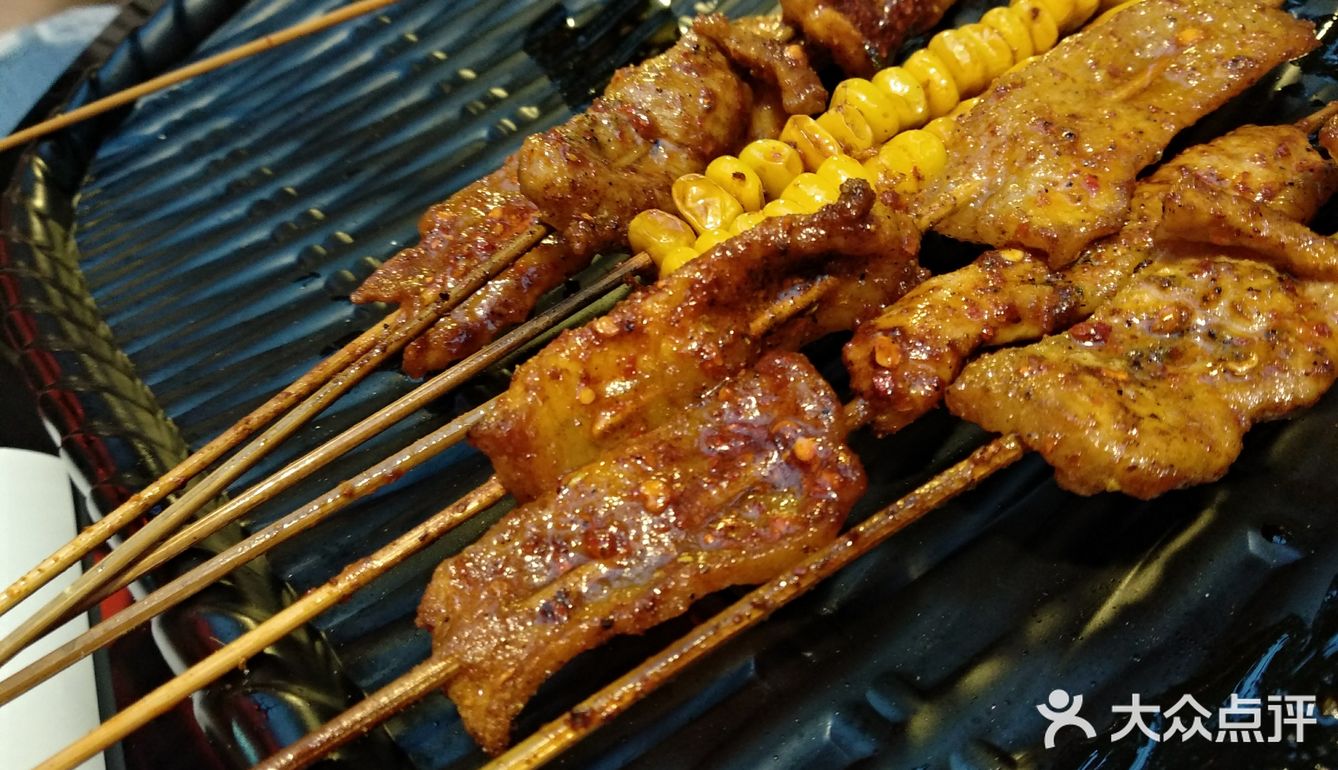 巨粗一根柳枝，肉上也有很浓的柳枝味