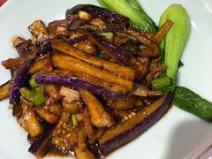 肉丝烧茄子-窄巷子陕菜馆·地道陕西菜(粉巷店)