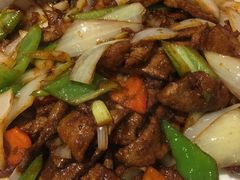 溜肝尖-快乐老家三鲜饺子东北菜(南六中路店)