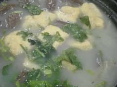 鸭血粉丝汤-京城小江南·土菜馆·蒸白鱼(东四十条店)