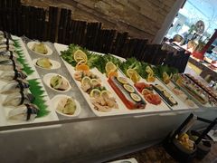 自助取餐区-厦门悦华酒店·绿庭主题自助餐厅