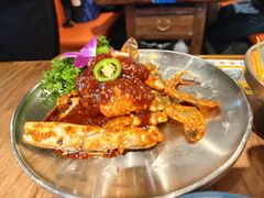 -明洞阿姨·韩式酱蟹烤肉·创意料理(方庄店)