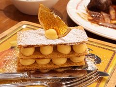 水蜜桃酥皮拿破仑饼-Entrecôte 法国牛扒馆(保利·时光里店)