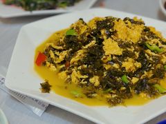 鸡蛋炒地皮-美芳酒家(湖西路菜场店)