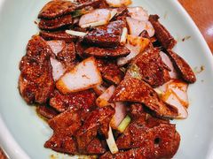 京葱爆猪肝-虎哥私房菜(馒头山店)