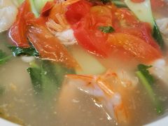鲜虾云吞面-黄金粥港式·早晚茶(海阳路店)