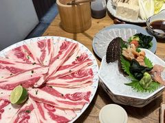 牛肉萝卜泥火锅-酒肴一瓢·活贝料理·日本料理(三元桥·霄云路店)