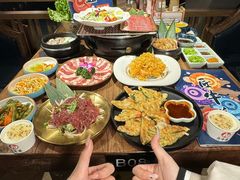 -明洞阿姨·韩式酱蟹烤肉·创意料理(三元桥店)