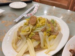 面筋扒白菜-悦宾饭馆(翠花胡同店)