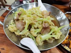 干锅花菜-八一潮州砂锅粥城