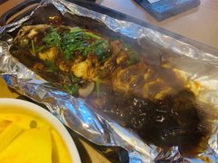 香烤鲈鱼-新白鹿餐厅(城西银泰城店)
