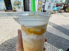 招牌椰汁芒果西米露-澳门长洲糯米糍(柯打苏沙街店)