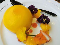 芒果流心慕斯-老欧洲咖啡·西餐(后湖店)