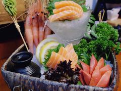 三文鱼刺身-鳗鱼家·深夜食堂(军博店)