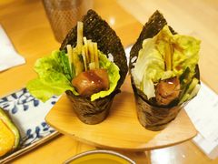 鳗鱼黄瓜手卷-王鼎精致料理铁板烧(世博源店)