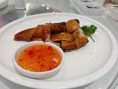 招牌蒜香鸡(半只)-万龙洲海鲜(阜外店)