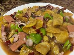 土豆小炒-友利砂锅居