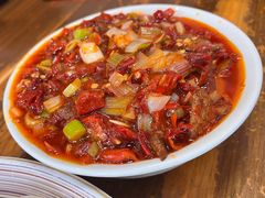 -歹歹的加个面过油肉拌面