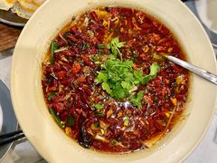 麻辣水煮牛肉-鹿港小镇(黄金店)
