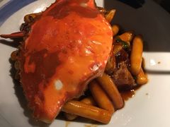 梭子蟹炒年糕-谭家弄堂(亚欧商厦店)