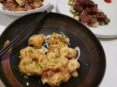 金沙辣炒黑虎虾球-广州富力丽思卡尔顿酒店·丽轩·粤菜