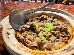 沙姜炒牛肉-陈鹏鹏潮汕菜(欢乐海岸 海边景观店)