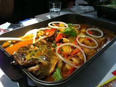 清江鱼咖喱-鱼酷活鱼烤鱼(恒隆广场店)